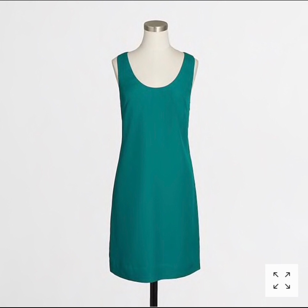 J. Crew twisted-back dress